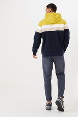 N41271 Colour Block Pullover Hoodie