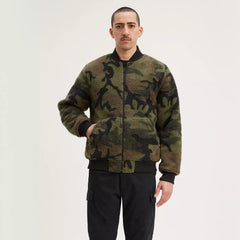 Reversible Sherpa Bomber Jacket