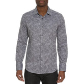 Electric Slide Button Up L/S Dress Shirt