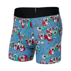 Droptemp Cooling Cotton Boxer Brief - Beer Can Choir