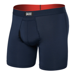 Multi-Sport Mesh Boxer Brief - Navy
