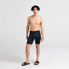 Quest Quick Dry Mesh Long Leg - Black II