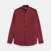 Solid Oxford Button-Down Shirt