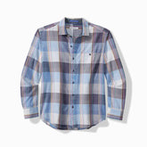 Mood Indigo Plaid L/S Button Up - Deep Space