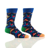 Night Birds Crew Socks