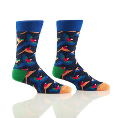 Night Birds Crew Socks