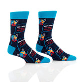 Roll Eyes Crew Socks