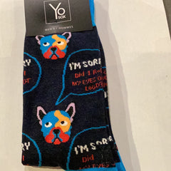 Roll Eyes Crew Socks