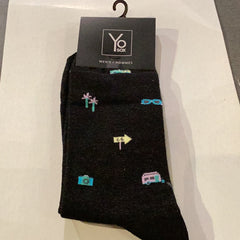Mini Travel Two Crew Socks