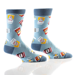 Beer Cans Crew Socks