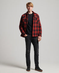 Sherpa Lined Miller Wool Overshirt