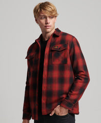 Sherpa Lined Miller Wool Overshirt