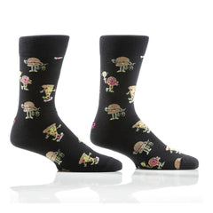 Hungry Games Crew Socks