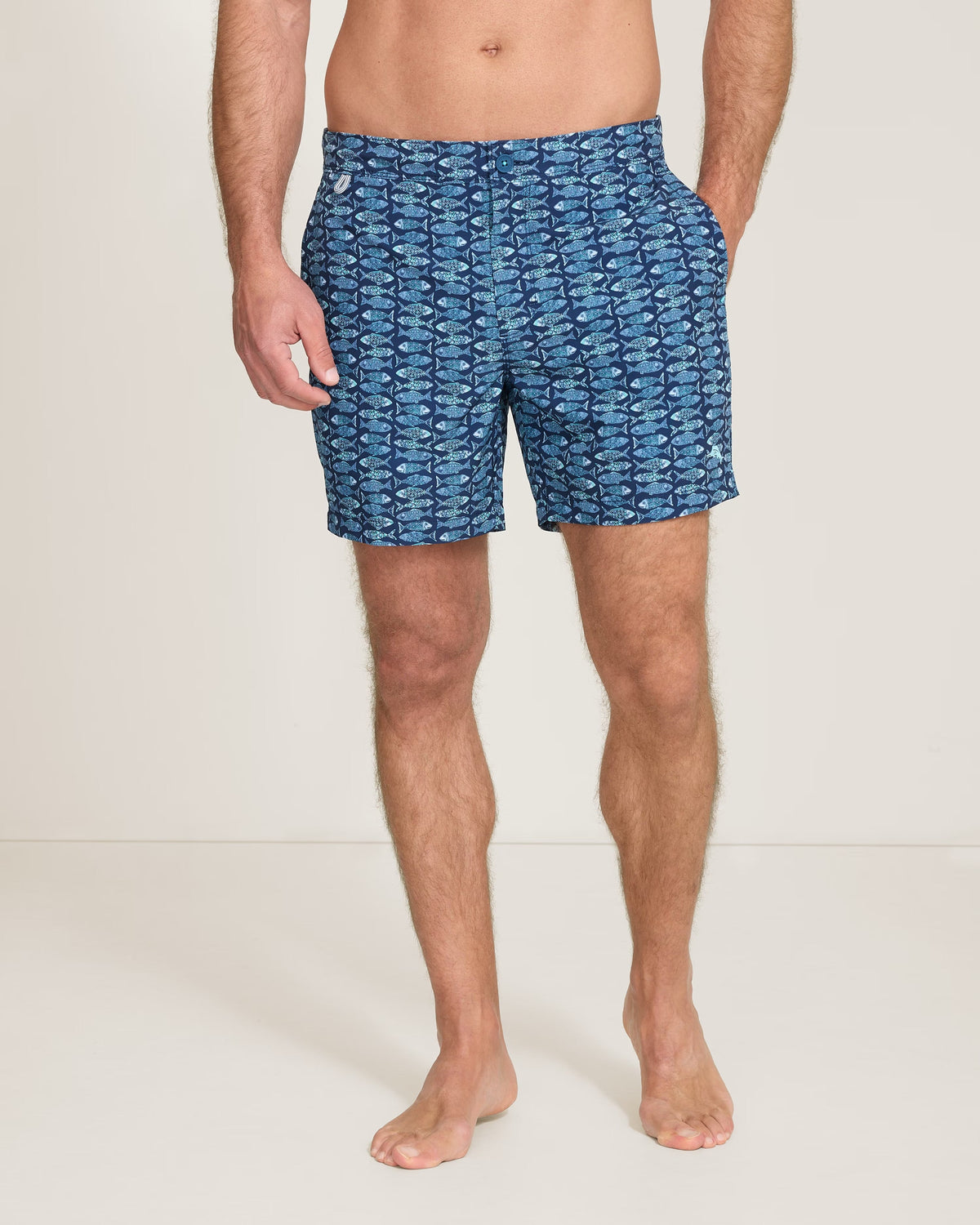 Amalfi Shores Sardina Soiree 6” swim shorts. Tommy Bahama