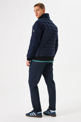 GJ410901 Quilted Bomber Jacket
