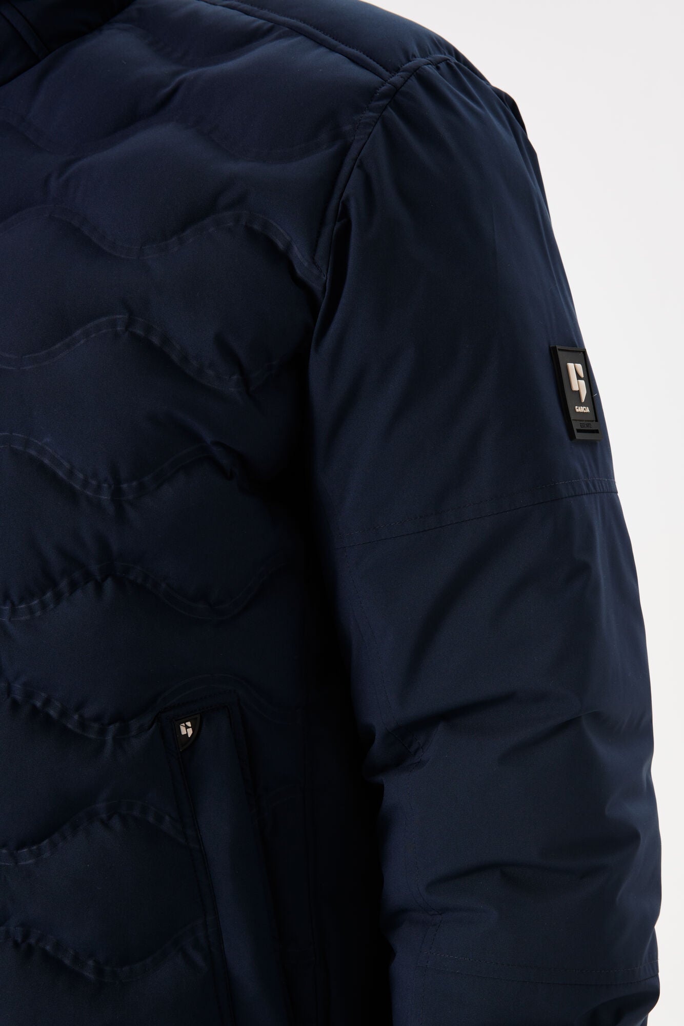 GJ410901 Quilted Bomber Jacket