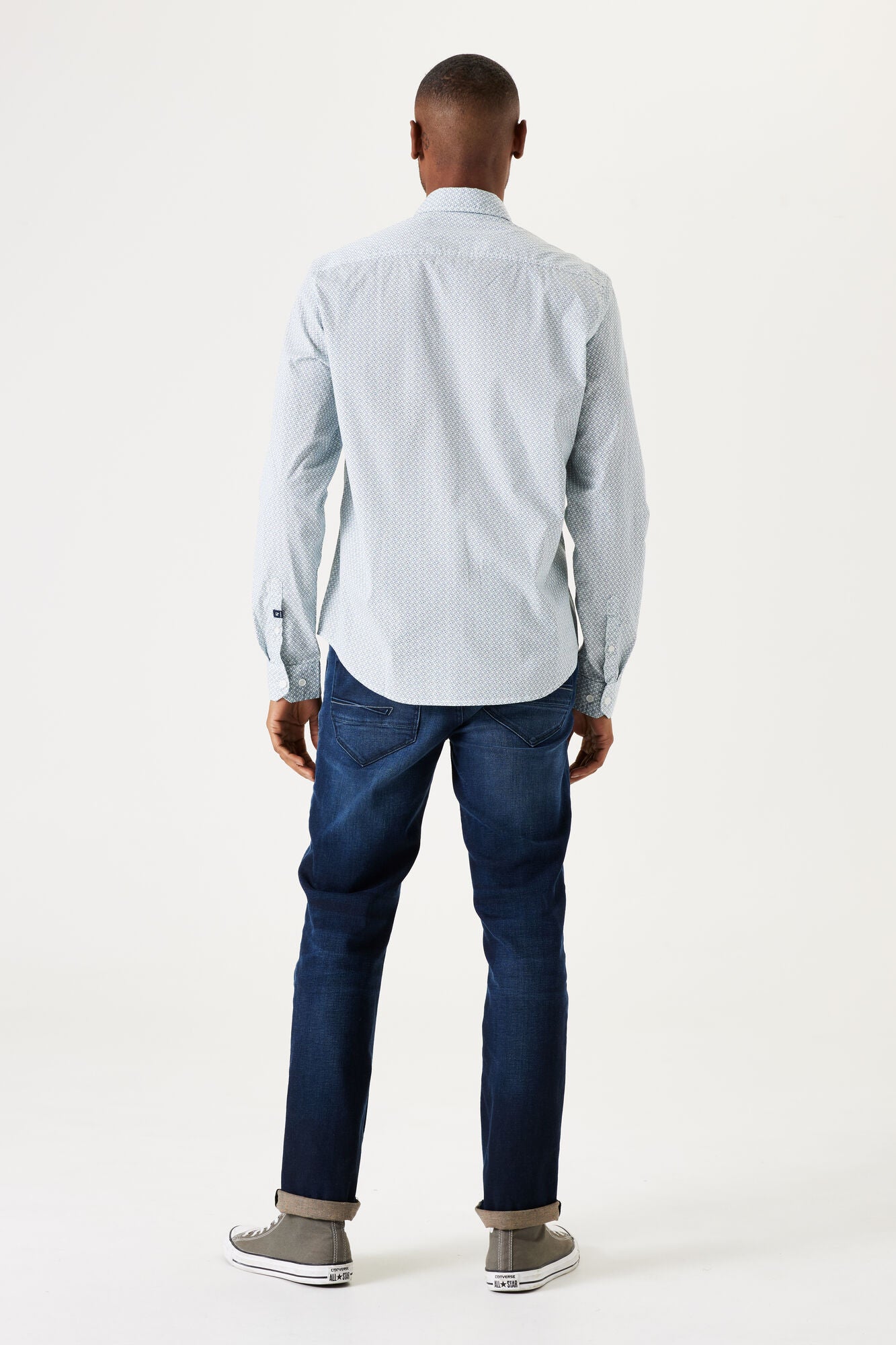 T41280 Dress Shirt with Print