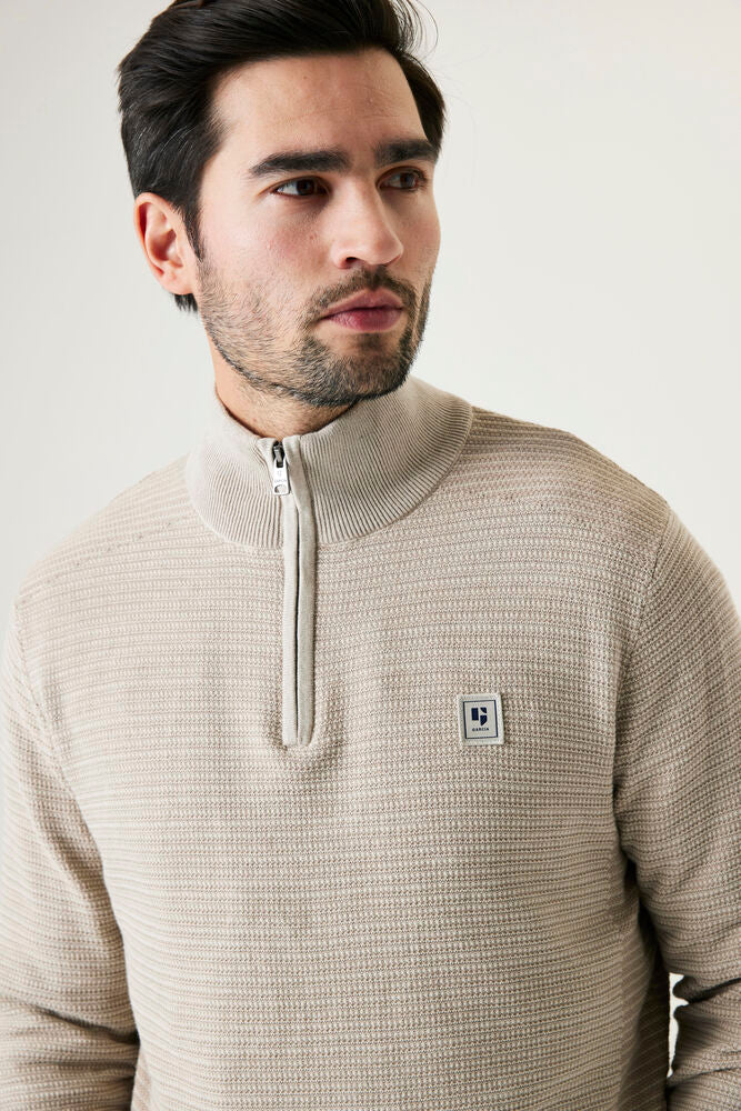 T41241 Quarter Zip Sweater