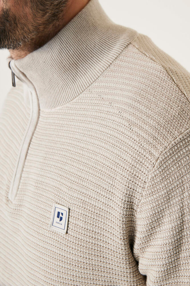 T41241 Quarter Zip Sweater