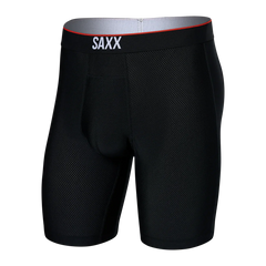 Training Short Light-Compression Mesh Long Leg - Black