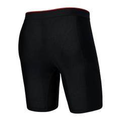 Training Short Light-Compression Mesh Long Leg - Black