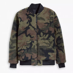 Reversible Sherpa Bomber Jacket