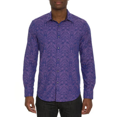 Highland 3 Button Up L/S Dress Shirt