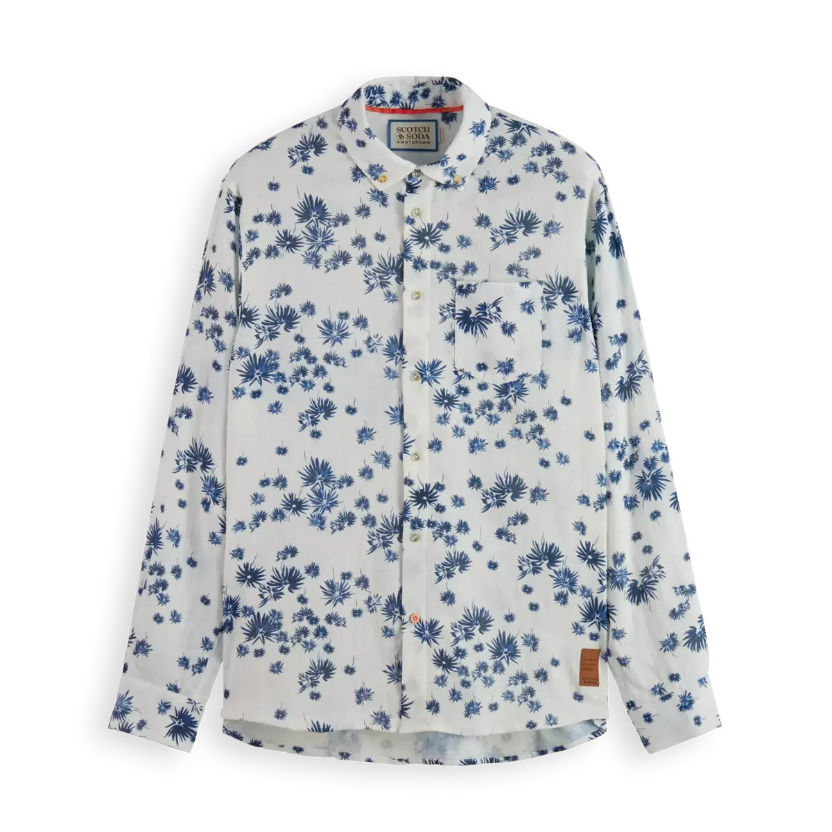 Bonded Long Sleeve Shirt in Prints and Checks