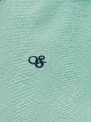 Garment-Dyed Pique Polo Shirt