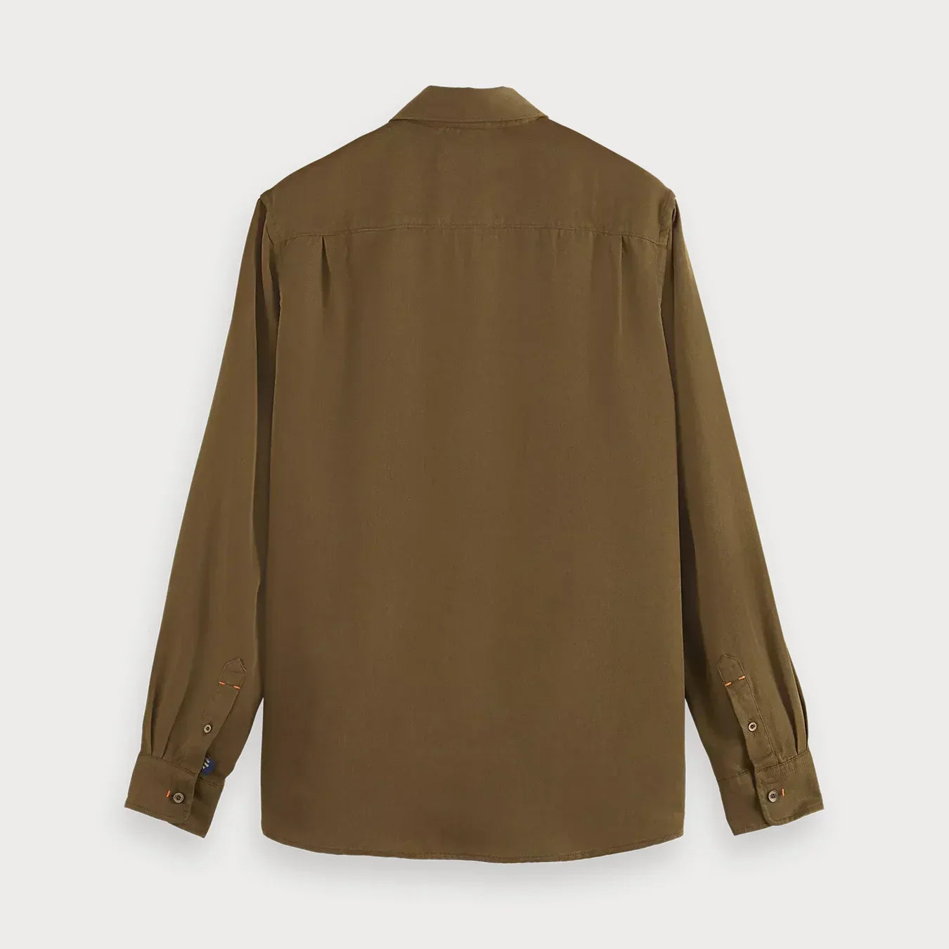 Regular Fit Pocketed Lyocell Shirt