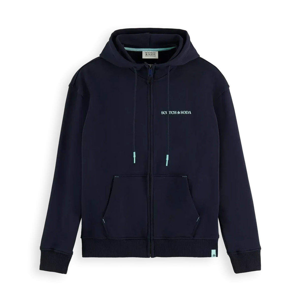 Unisex Organic Cotton Zip-Thru Hoodie
