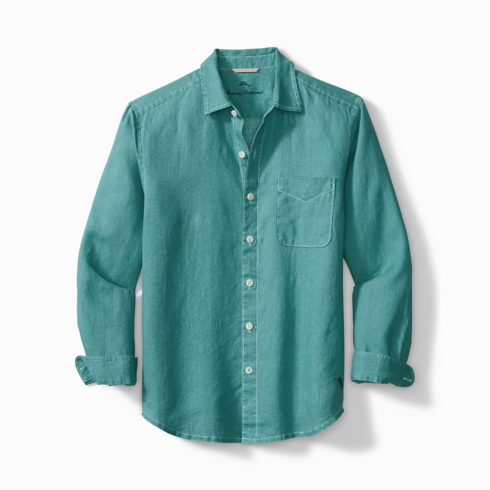 Sea Glass Breezer Linen Shirt